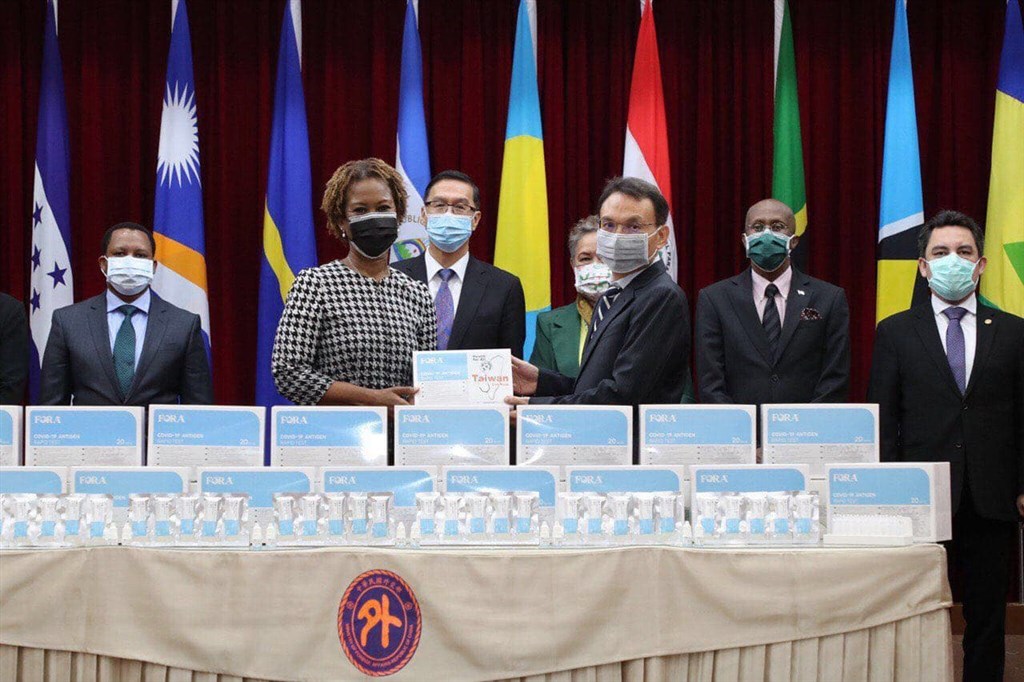 Taiwan firm donates COVID-19 rapid tests to country's allies - Vimarsana News