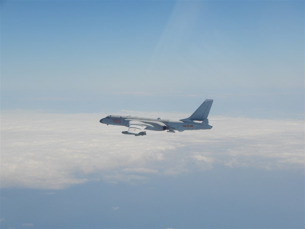 A Xian H-6K bomber. Photo courtesy of the Ministry of National Defense