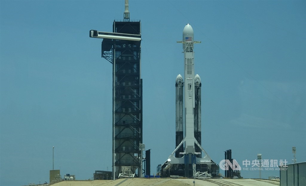A rocket carrying the Formosat-7 lifts off from the Kennedy Space Center in Florida, the United States June 25, 2019. CNA file photo