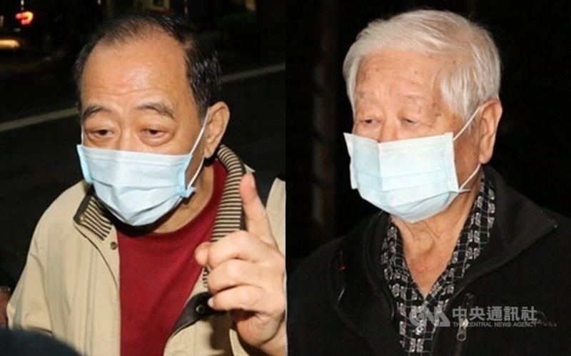 Yueh Chih-chung (right) and Chang Chao-jan. CNA file photo