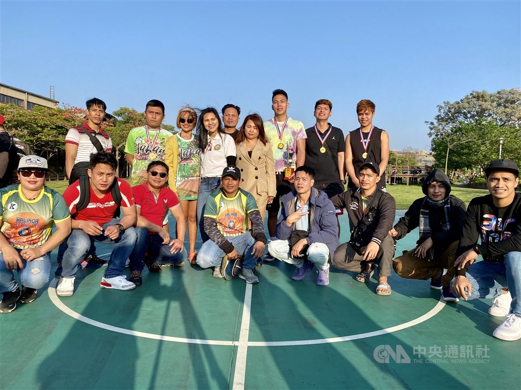 Kalinga Basketball League 2020 committee and VIPs. CNA photo March 14, 2021
