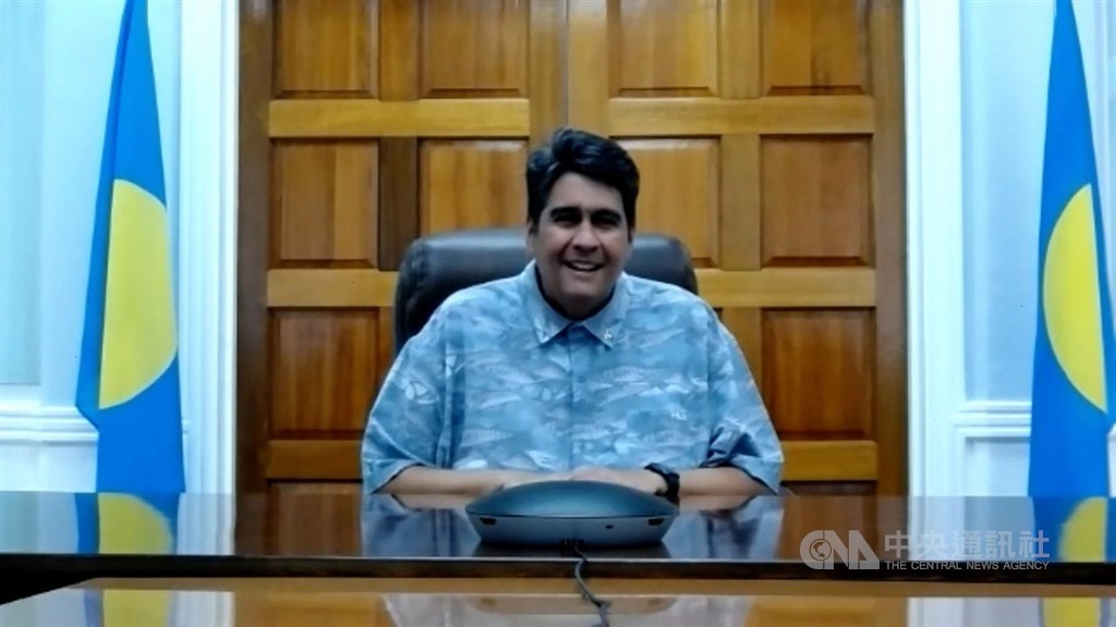 Palau President Surangel Whipps Jr. CNA photo March 22, 2021