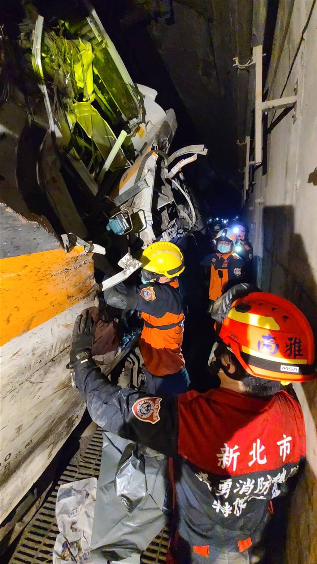 Photo courtesy of the New Taipei City Fire Department