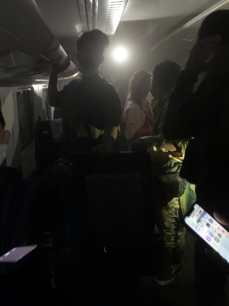 Photo taken on the train