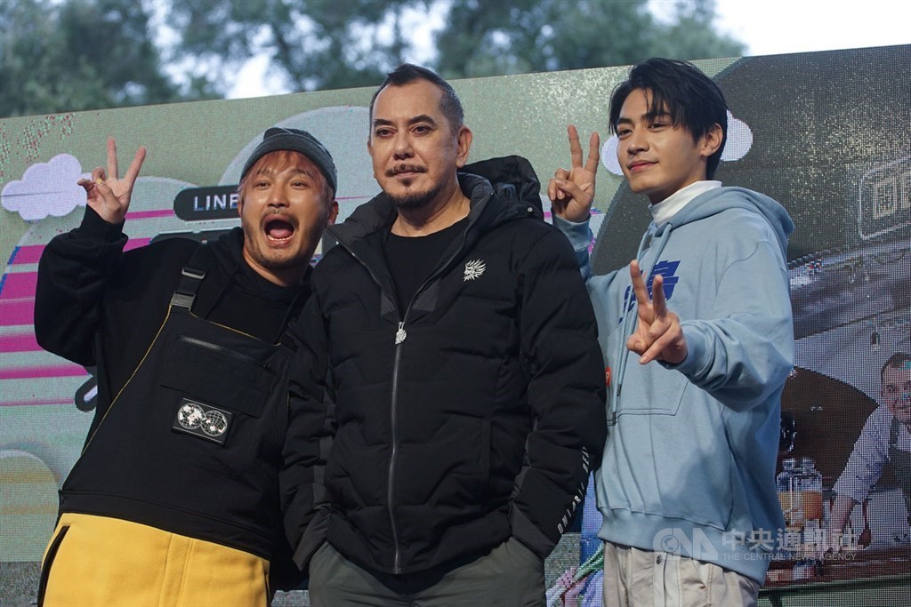 Hong Kong actor Anthony Wong (middle). CNA file photo