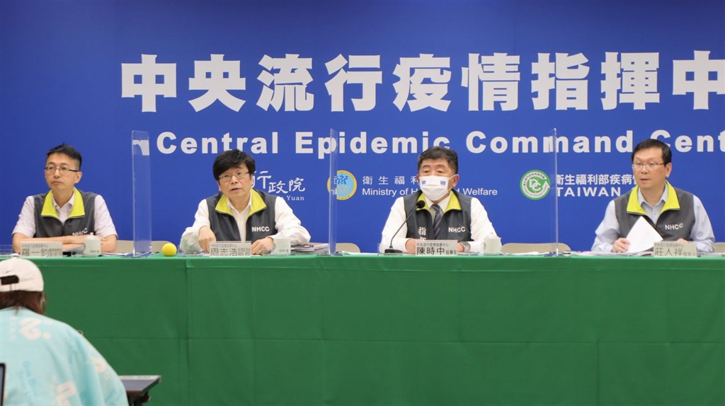 The COVID-19 press briefing on Tuesday. Photo courtesy of the CECC