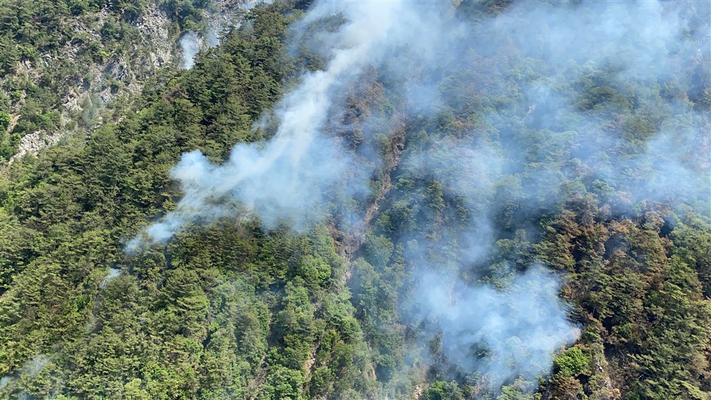 Forest rangers tackle fire on Maluan Mountain in Taichung - Vimarsana News