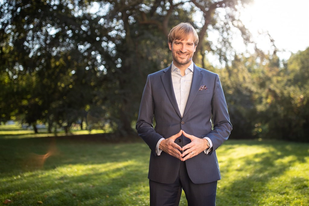 Czech Health Minister Adam Vojtěch. Image from Vojtěch