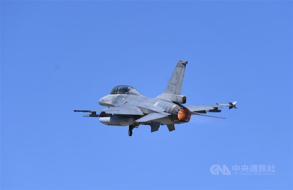 An F-16 fighter jet. CNA file photo