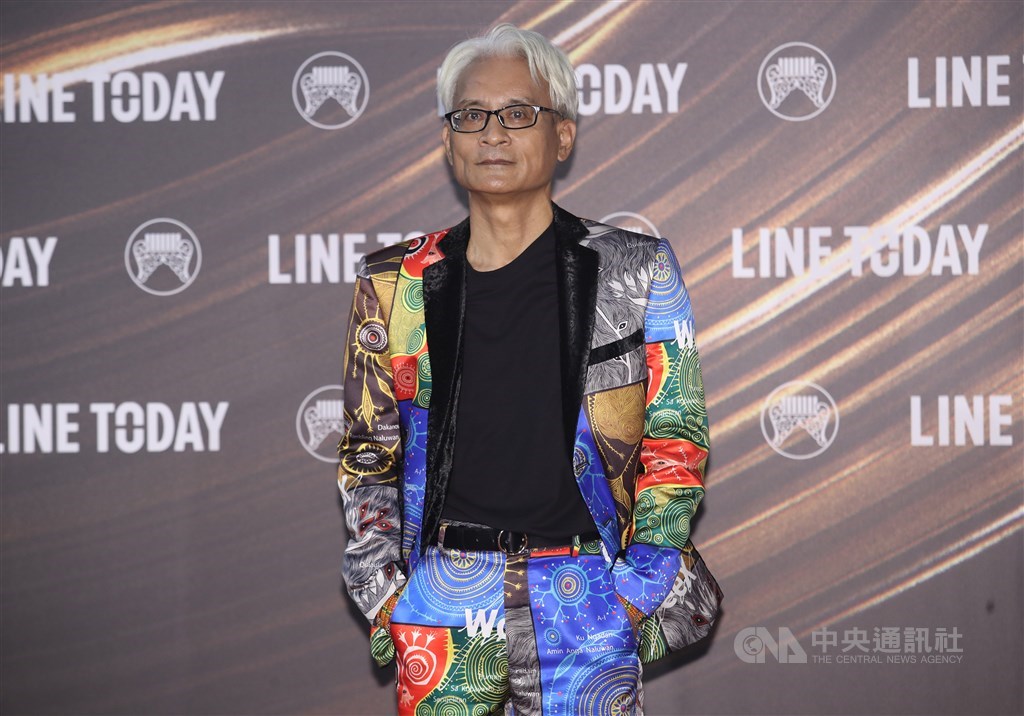 Best Indigenous language singer nominee Dakanow (達卡鬧), whose album "Rambling Naluwan" is in the competition for best Indigenous language album and album of the year. CNA Aug. 21, 2021