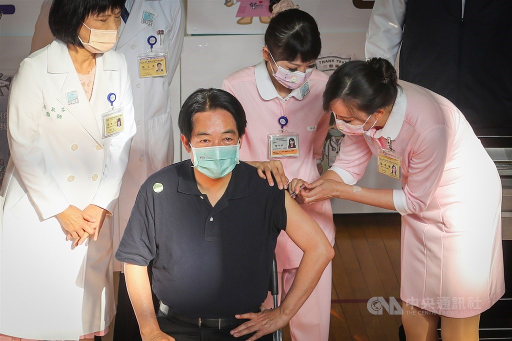 Vice President Lai receives local Medigen vaccine - Vimarsana News