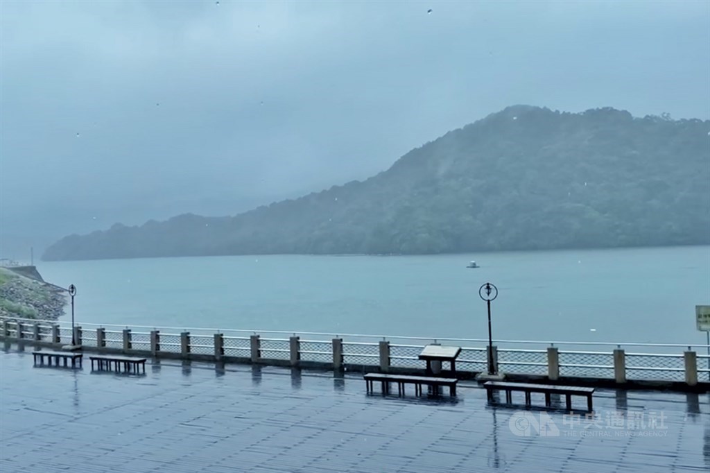 Shimen Reservoir in Taoyuan. CNA photo Sept. 12, 2021
