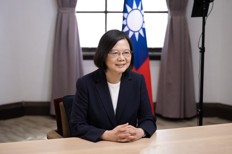 President Tsai Ing-wen (蔡英文). Photo courtesy of the Presidential Office