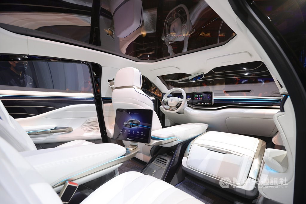 Interior of the Model C. CNA photo Oct. 18, 2021