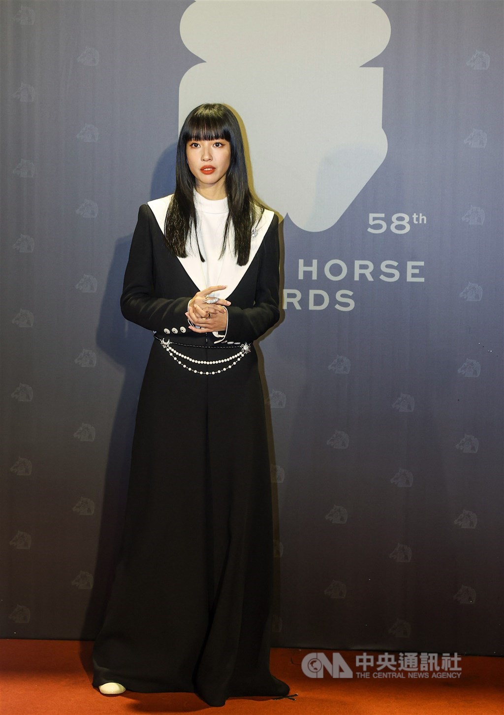 Best supporting actress nominee Wang Yu-xuan (王渝萱), from the film "Goddamned Asura" (該死的阿修羅). CNA photo Nov. 27, 2021
