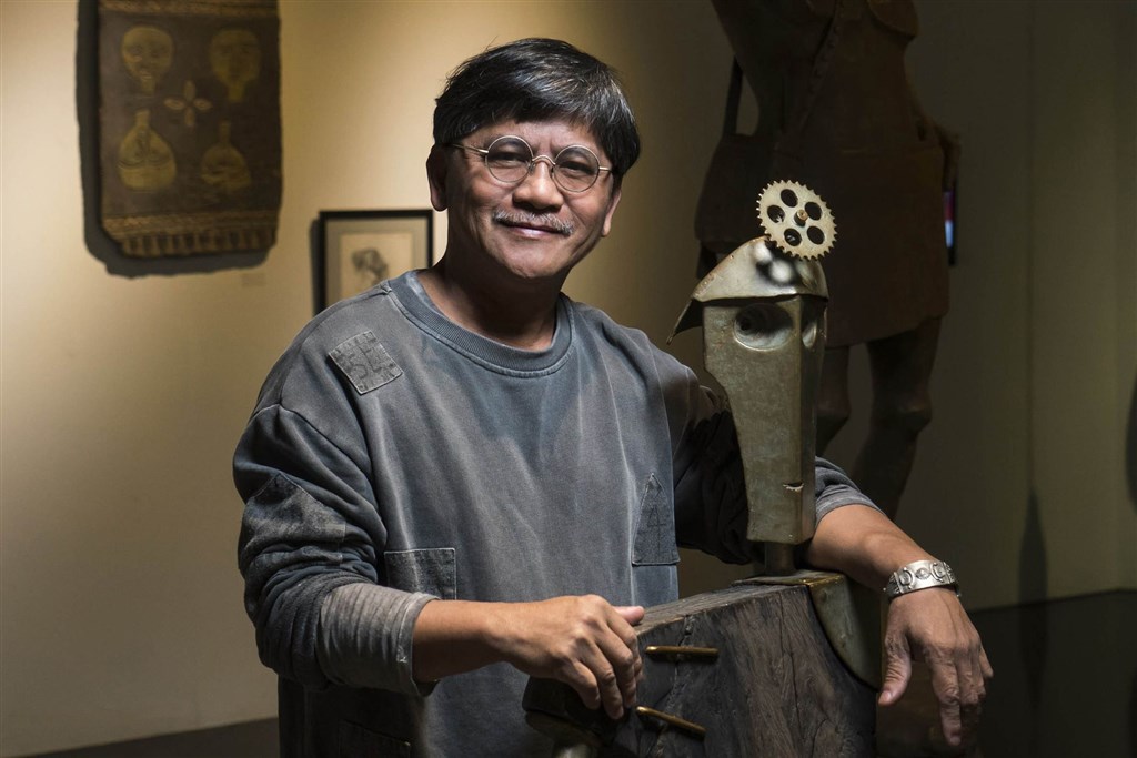 Indigenous artist Sakuliu Pavavaljung. File photo courtesy of Taipei Fine Arts Museum