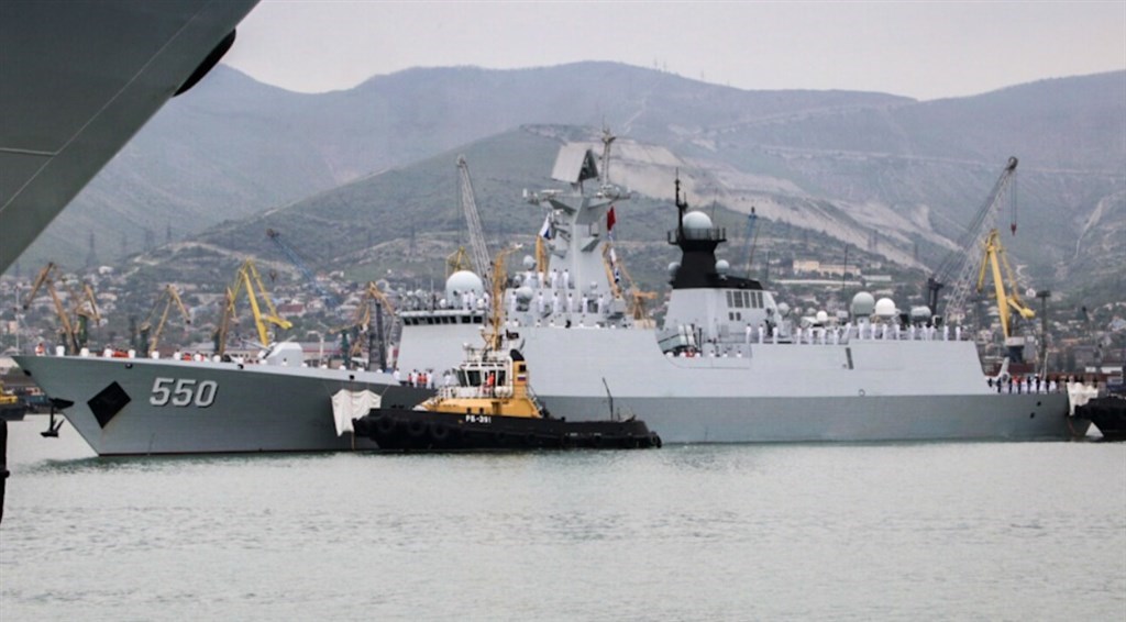 A Chinese Navy frigate. Image source: ru.mil