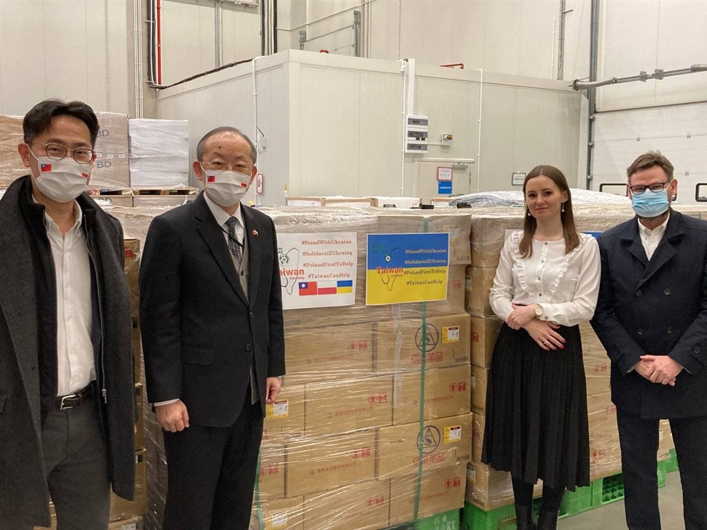 Taiwan's medical supplies for Ukraine arrive in Poland - Vimarsana News