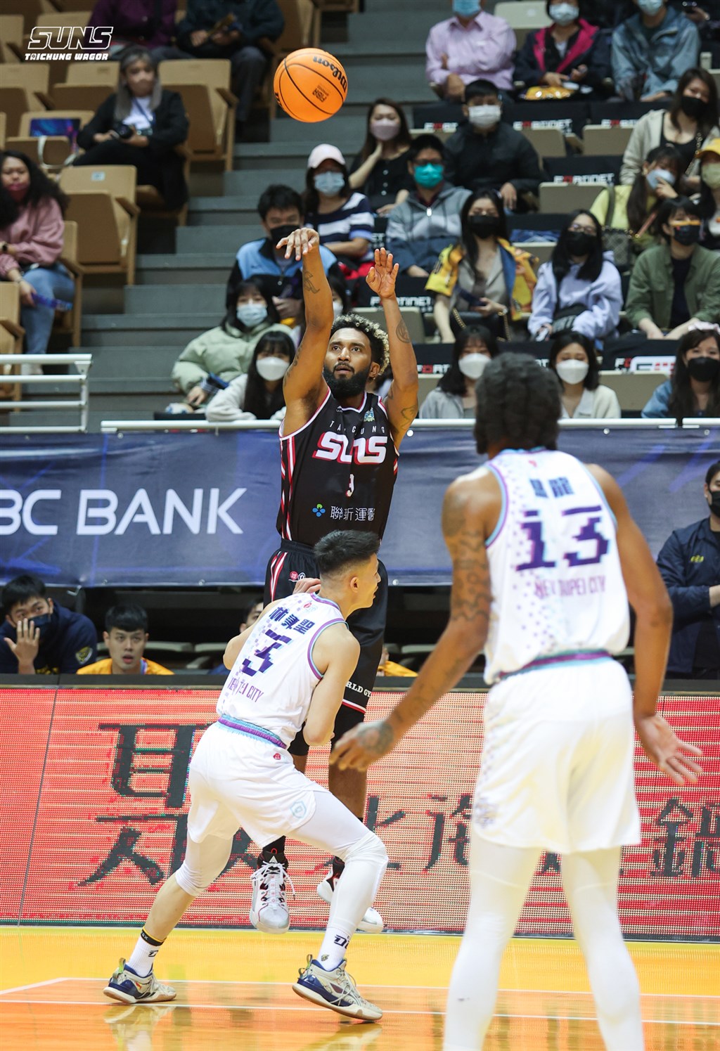 Nino "KG" Canaleta. Photo courtesy of the Taichung Wagor Suns