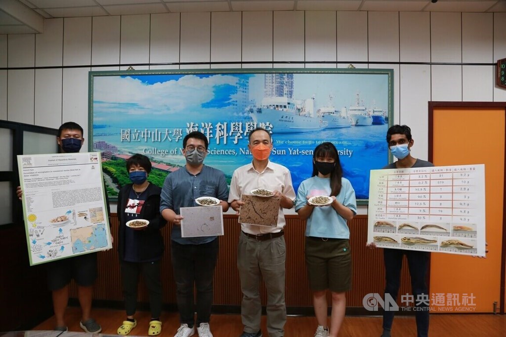 Research team from the National Sun Yat-sen University. CNA photo May 2, 2022