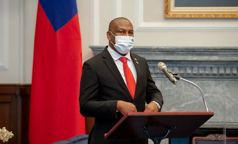 Ambassador Extraordinary and Plenipotentiary of Saint Lucia to Taiwan Robert Kennedy Lewis. Photo taken from Taiwan