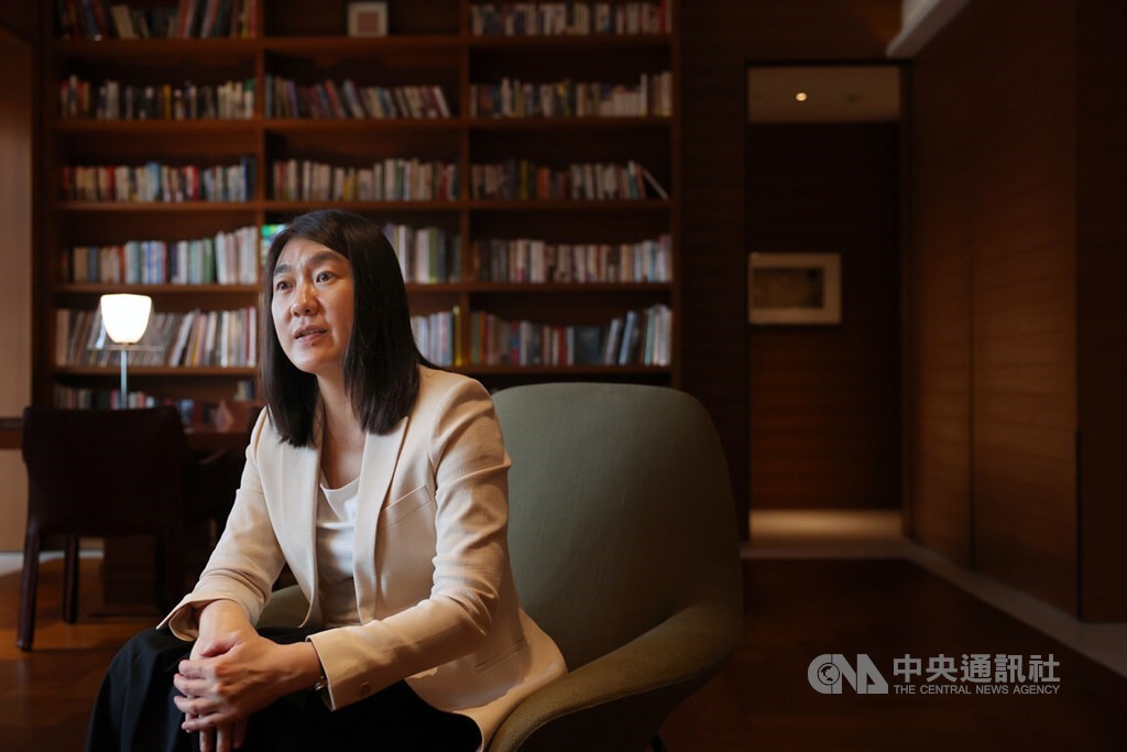 Eslite Chairwoman Mercy Wu. CNA photo May 27, 2022