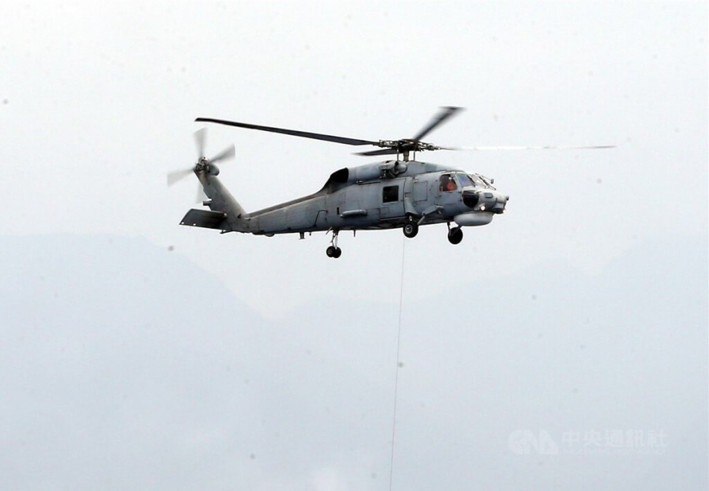 An S-70C anti-submarine helicopter, the same model involved in the crash Wednesday. CNA file photo