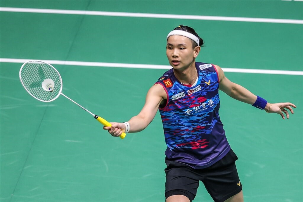 Tai Tzu-ying in a June 30 game at the Malaysia Open. Photo courtesy of Badminton photo