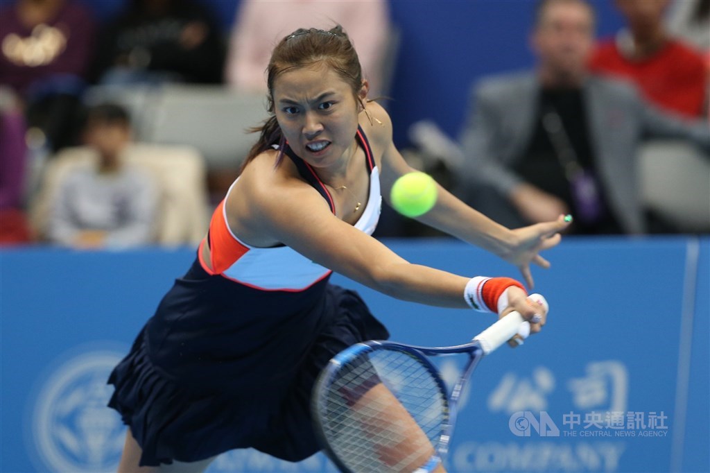Taiwanese tennis player Chan Hao-ching. CNA file photo
