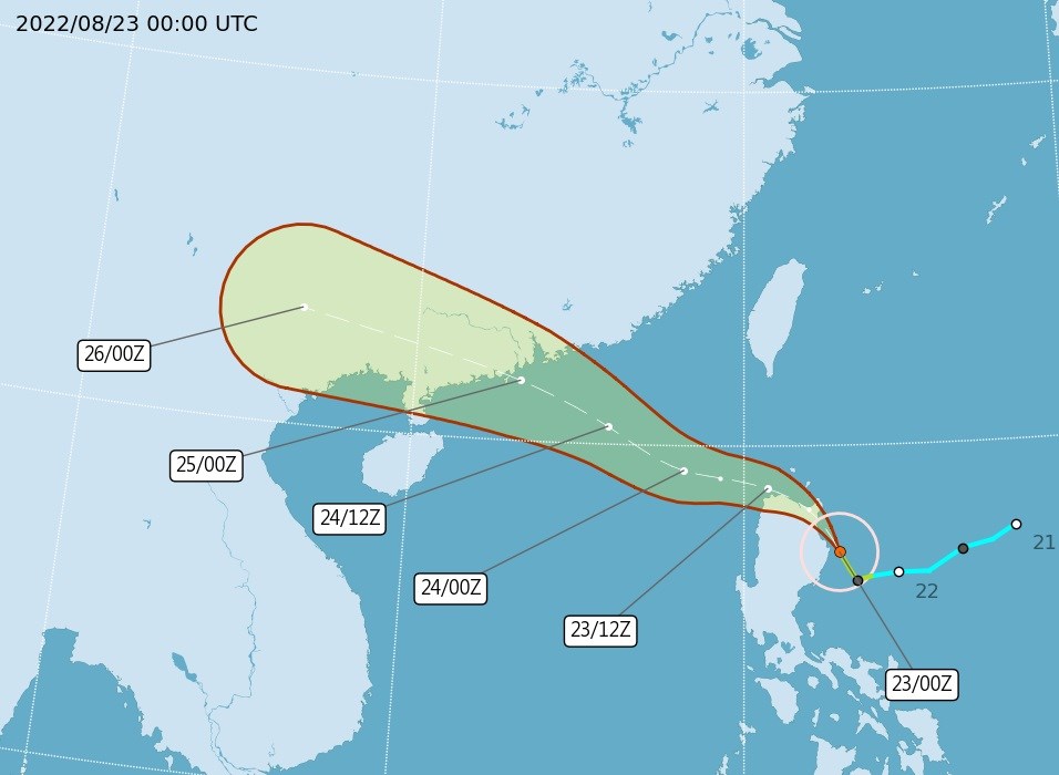 Persistent Rainfall Expected In Hengchun Southeastern Taiwan Focus persistent-rainfall-expected-in-hengchun-southeastern-taiwan-focus