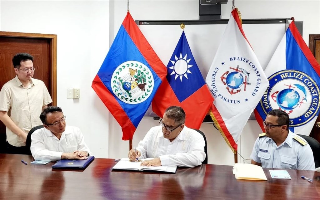 Belize signs coast guard cooperation agreement with Taiwan - Vimarsana News