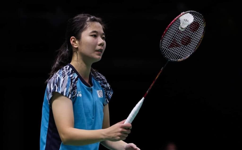 Taiwanese badminton player Sung Shuo-yun. Photo: Sung