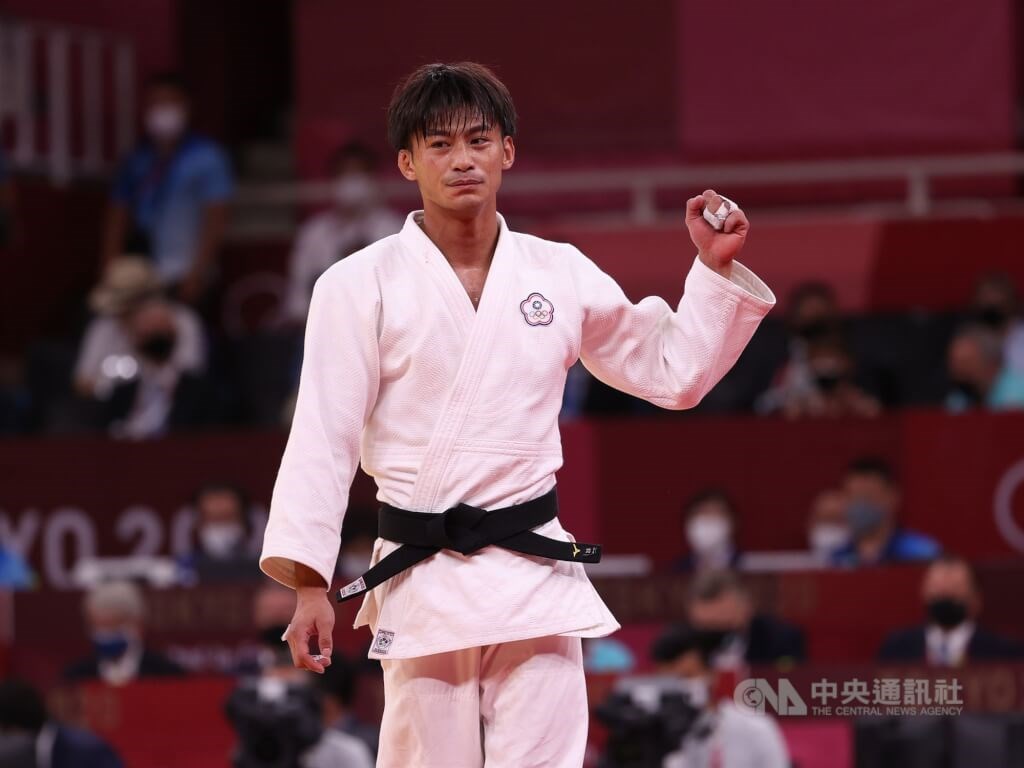 Taiwanese judoka Yang Yung-wei. CNA file photo