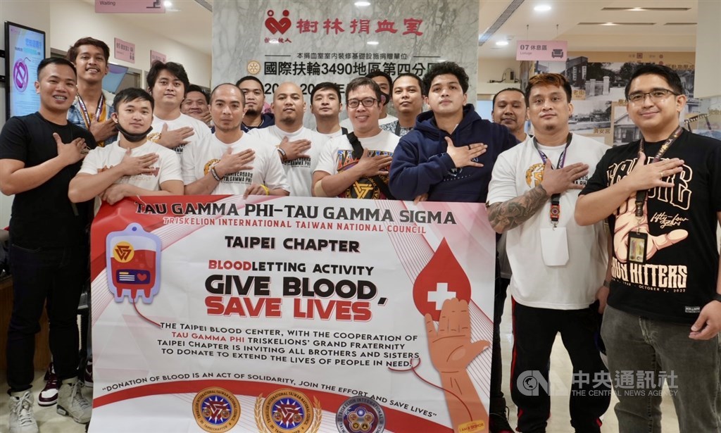 Filipinos turn out for New Taipei blood drive - Vimarsana News