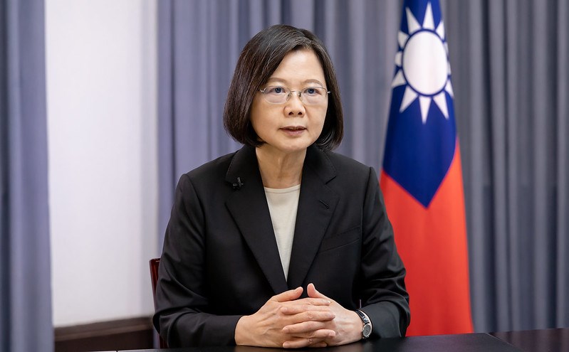 President Tsai Ing-wen (蔡英文). Photo courtesy of the Presidential Office