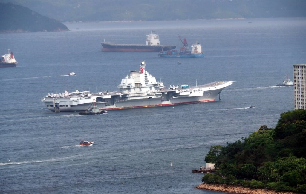 Chinese aircraft carrier Liaoning. Photo: China News Service