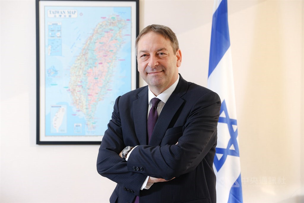 Israeli Representative to Taiwan Omer Caspi. CNA photo