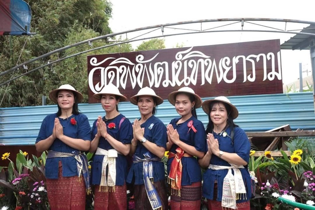Thai migrant workers gather at a religious activity celebrating Khao Phansa Day hosted by a Thai temple based in Taoyuan. Photo courtesy of Amai