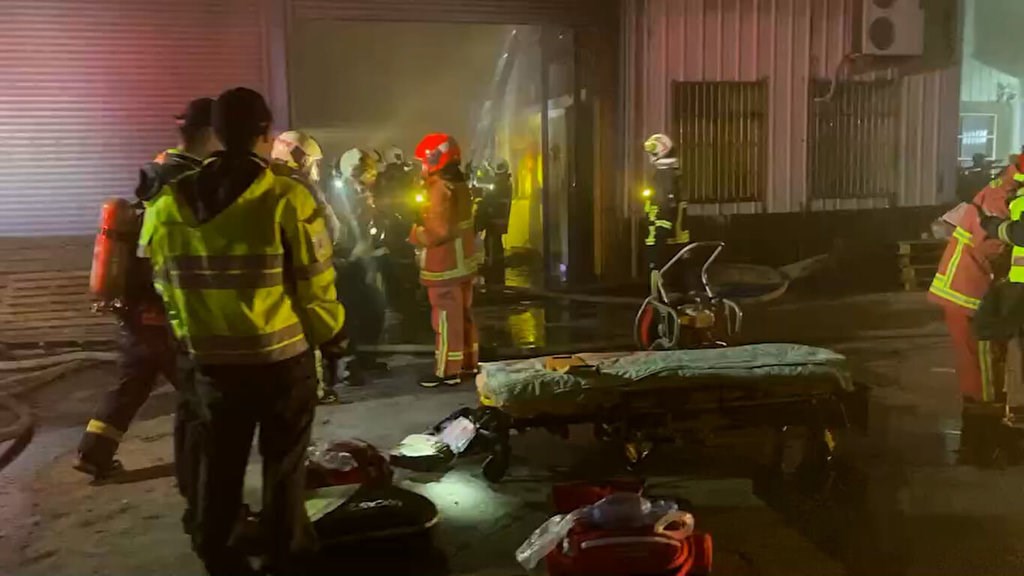 Warehouse blaze in Taichung likely caused by welding sparks - Vimarsana News