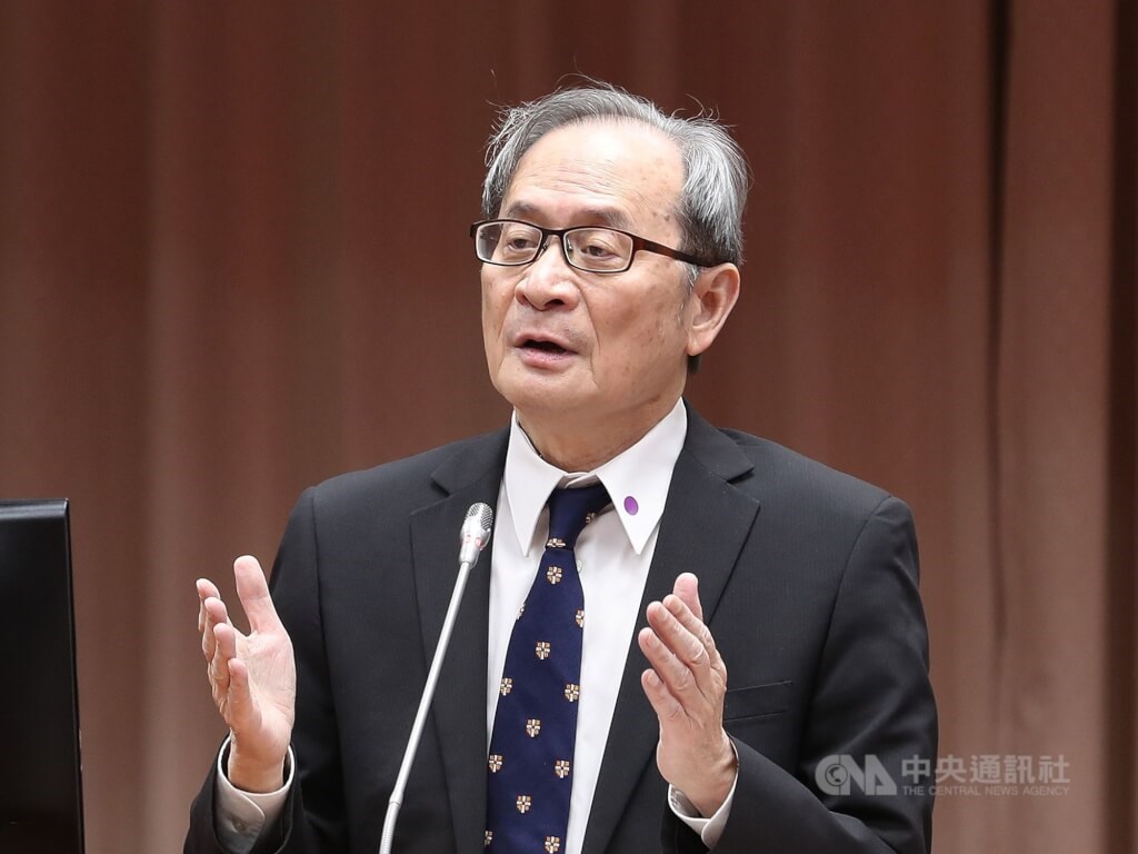 Former Atomic Energy Council Minister Hsieh Shou-shing