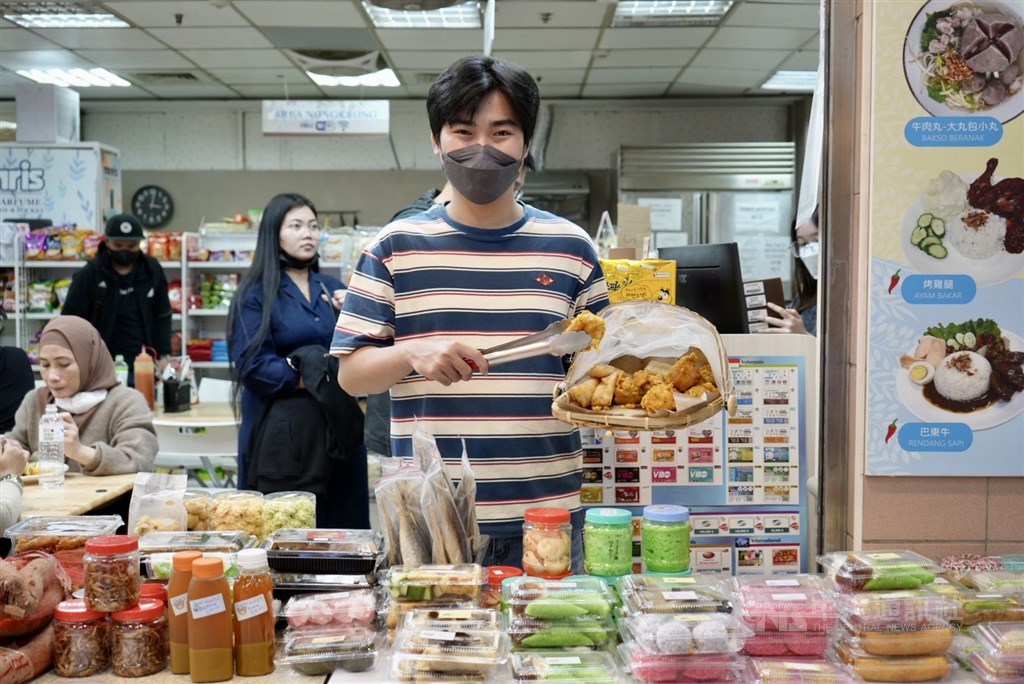 Willyanto, 24, manager of Is Life store at Taipei Main Station