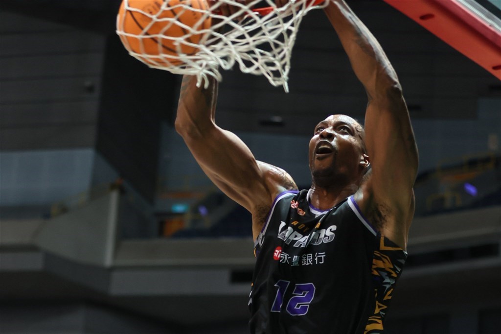 Dwight Howard. File photo courtesy of the Taoyuan Leopards