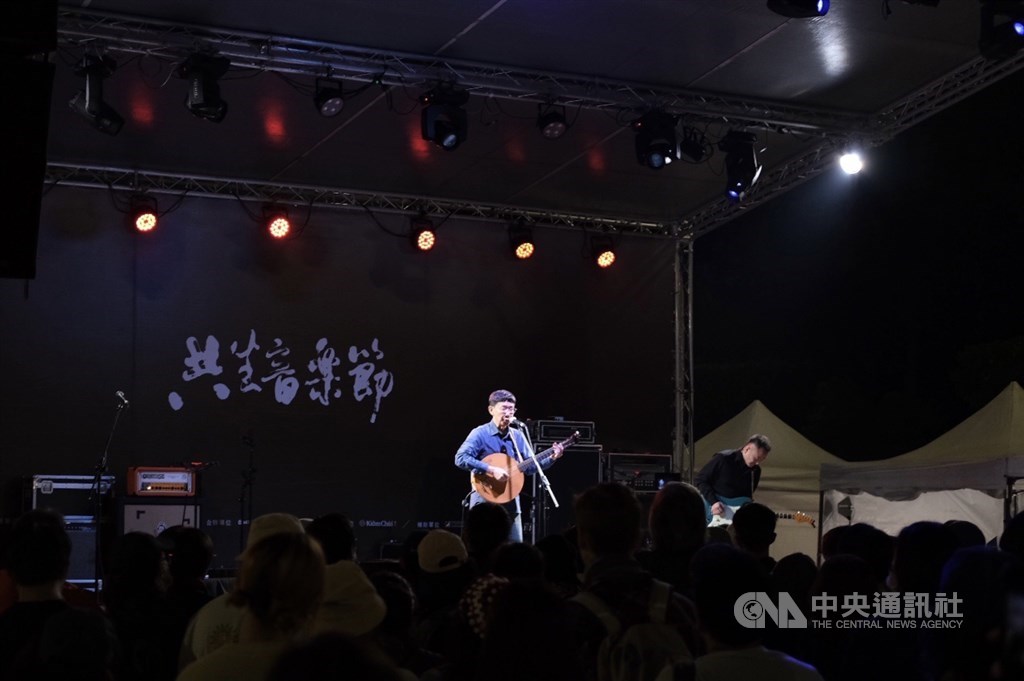 Hakka singer Lin Sheng-xiang. CNA photo Feb. 28, 2023