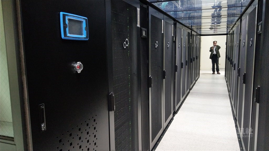 "Taiwania 1" -- a super computer unveiled by the National Center for High-performance Computing in 2018, is seen in this CNA file photo taken in 2018. The center has since unveiled "Taiwania 2" in 2019 and "Taiwania 3" in 2021, and all three can be used for research and business projects in areas, such as AI, robots and autonomous vehicles.