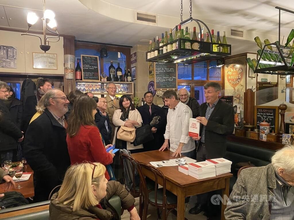 The book event of French author Pierrick Bourgault. CNA photo March 13, 2023