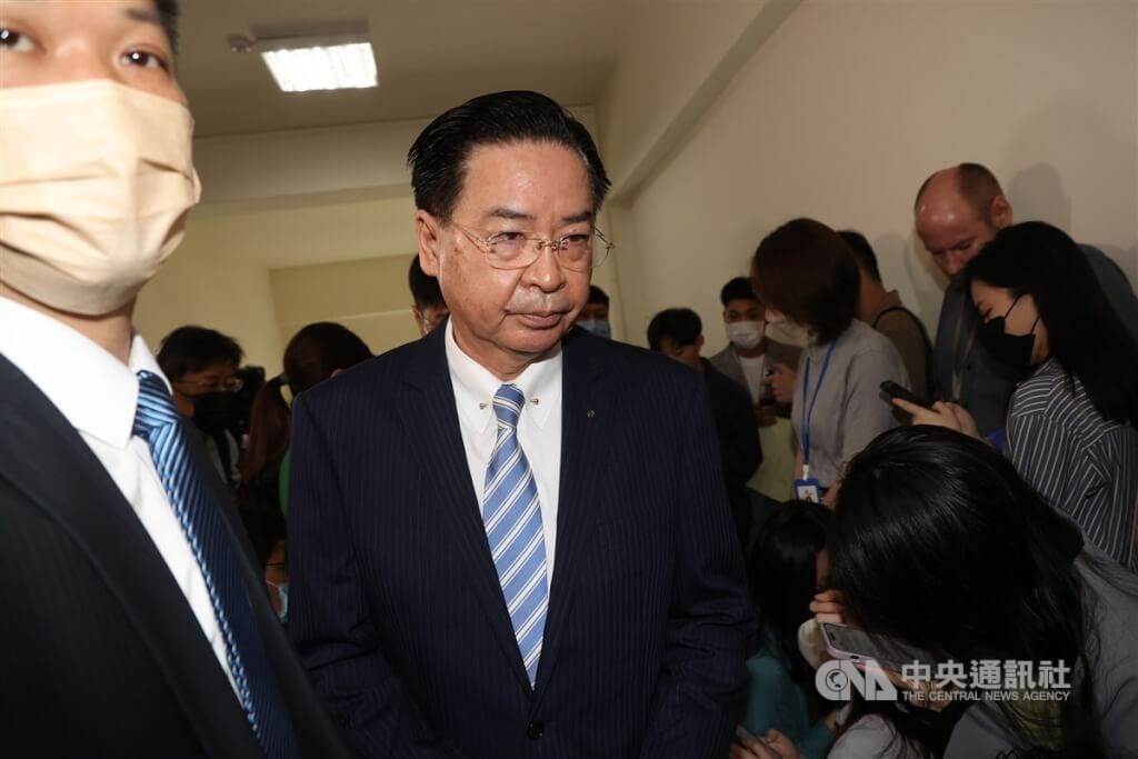 Foreign Minister Joseph Wu. CNA photo March 23, 2023