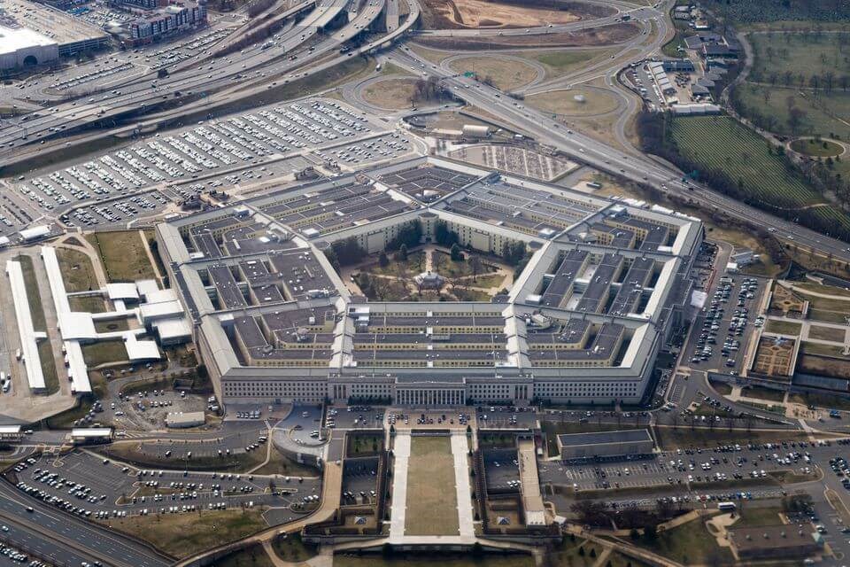 The Pentagon, the headquarters building of the Department of Defense of the United States, a member state of the "Five Eyes" alliance. Photo: Reuters