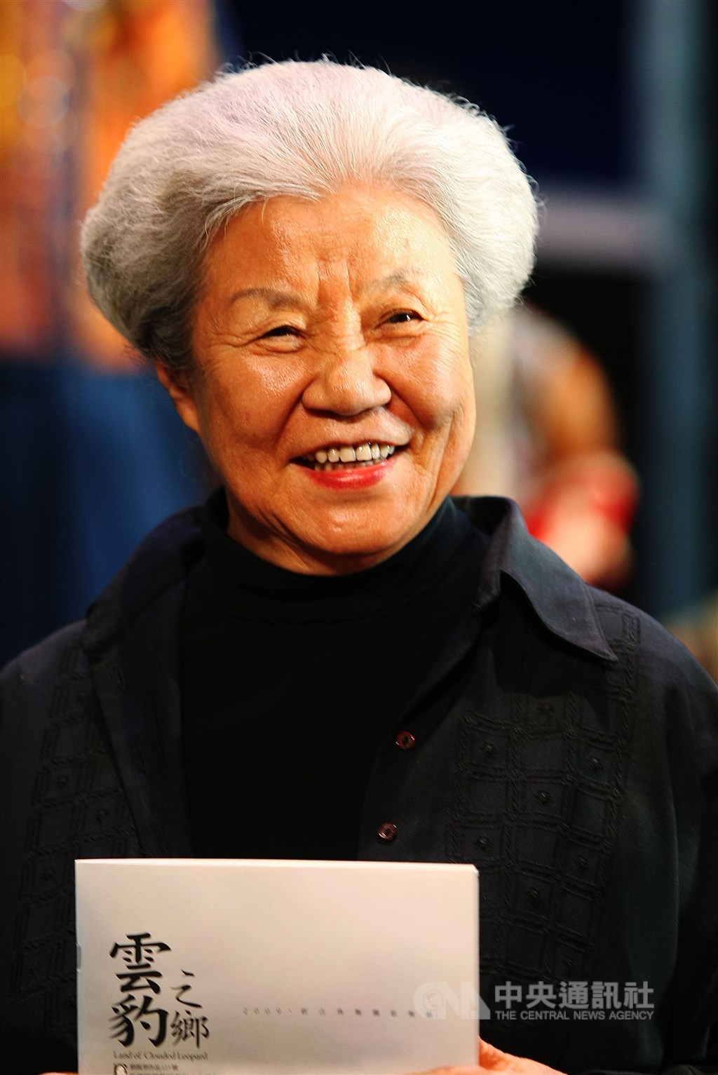Choreographer Liu Feng-shueh is pictured at a news conference at the National Theater in Taipei on June 4, 2009, ahead of the premiere of her No. 123 work, "Land of Clouded Leopard," the following day. CNA file photo