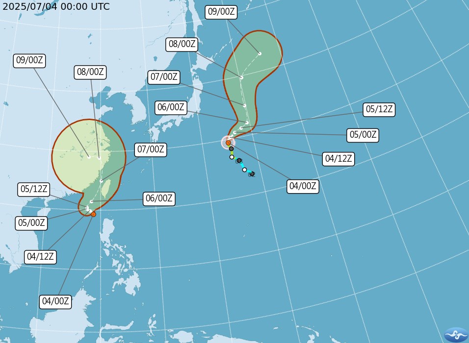 Tropical Storm Danas likely to form Saturday, could approach Taiwan