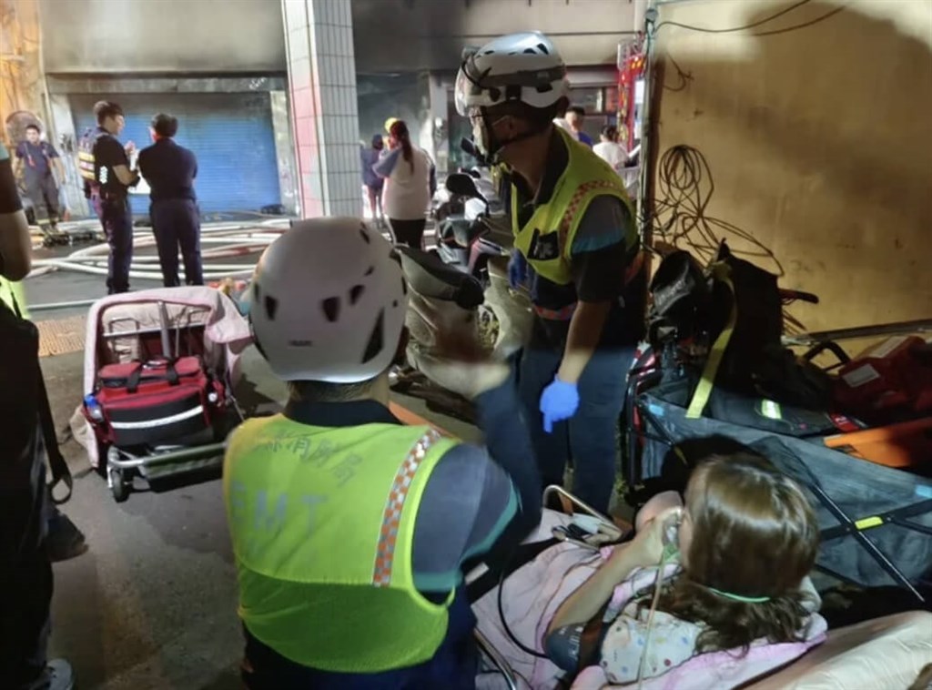 17 taken to hospital after motorcycle fire in Taiwan's Changhua